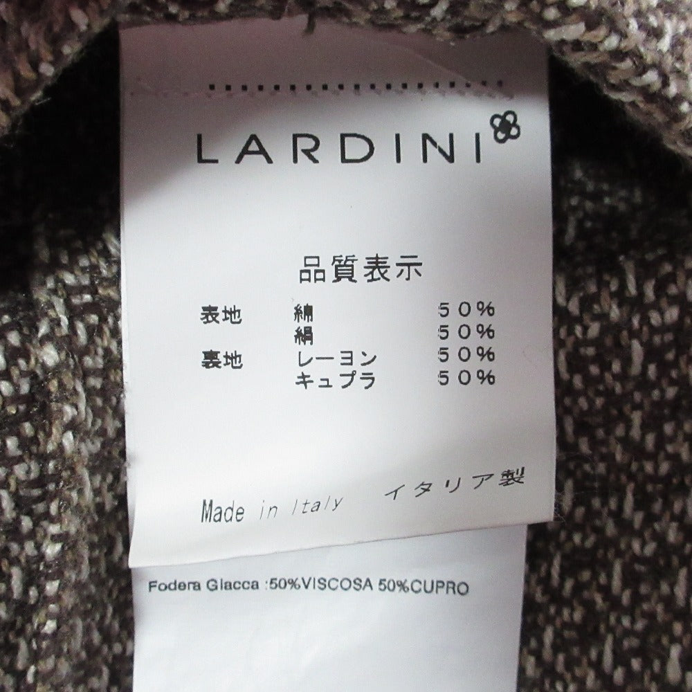 ラルディーニ コットンシルク テーラードジャケット
