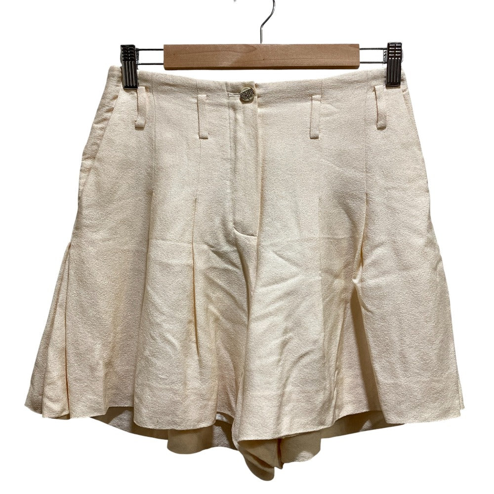 シャネル シルク キュロットスカート