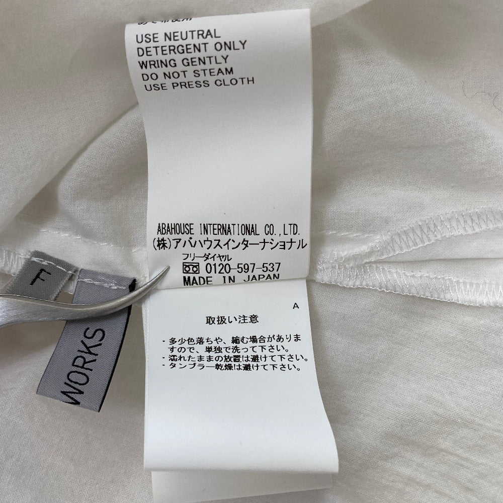 デザインワークス フロントラッフルブラウス