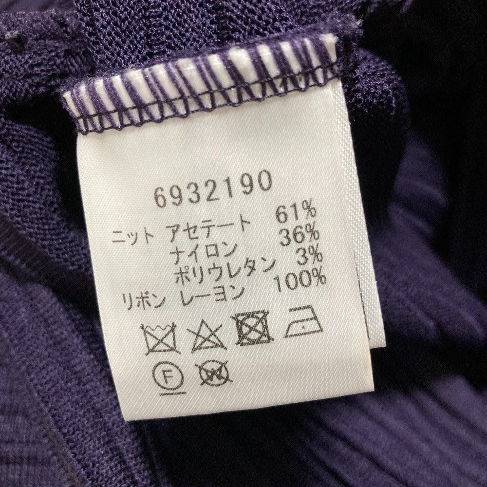 ルネ パールリボンニットカットソー