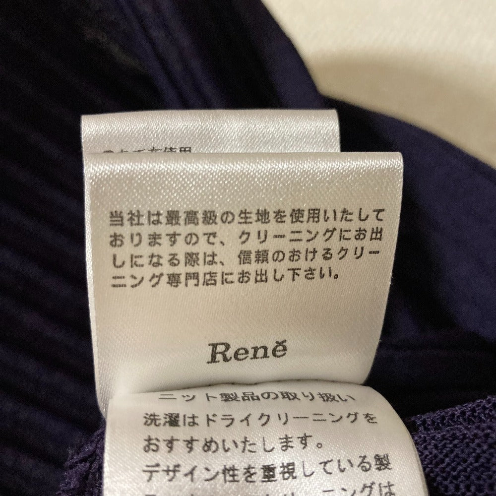 ルネ パールリボンニットカットソー