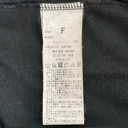 レミレリーフヴィンテージ加工ノースリーブカットソー
