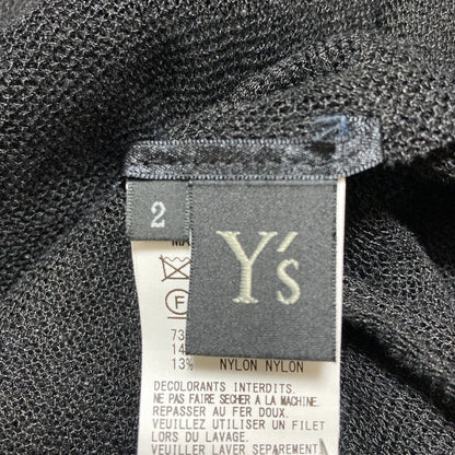 ワイズ LENO CLOTH SCARF カラミ織リネンジャケット