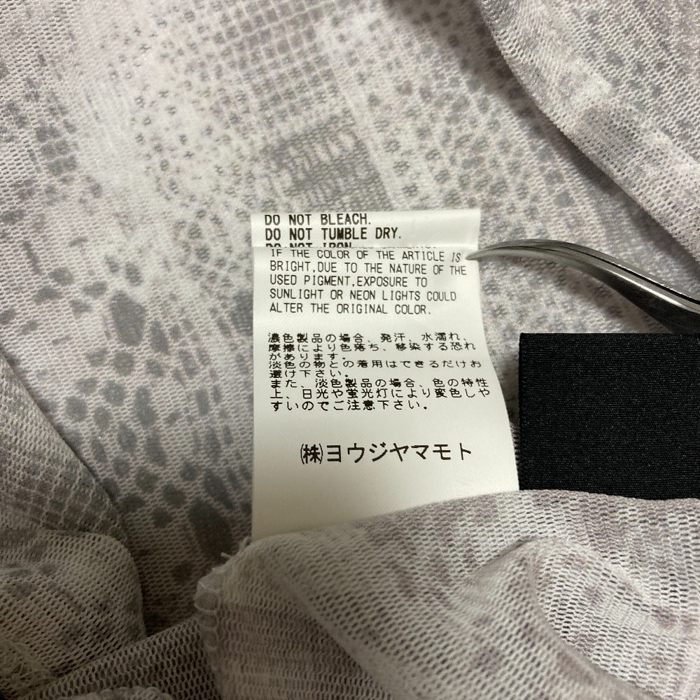 ワイズ TULLE LACE PRINT ルーズラウンドネックTシャツ