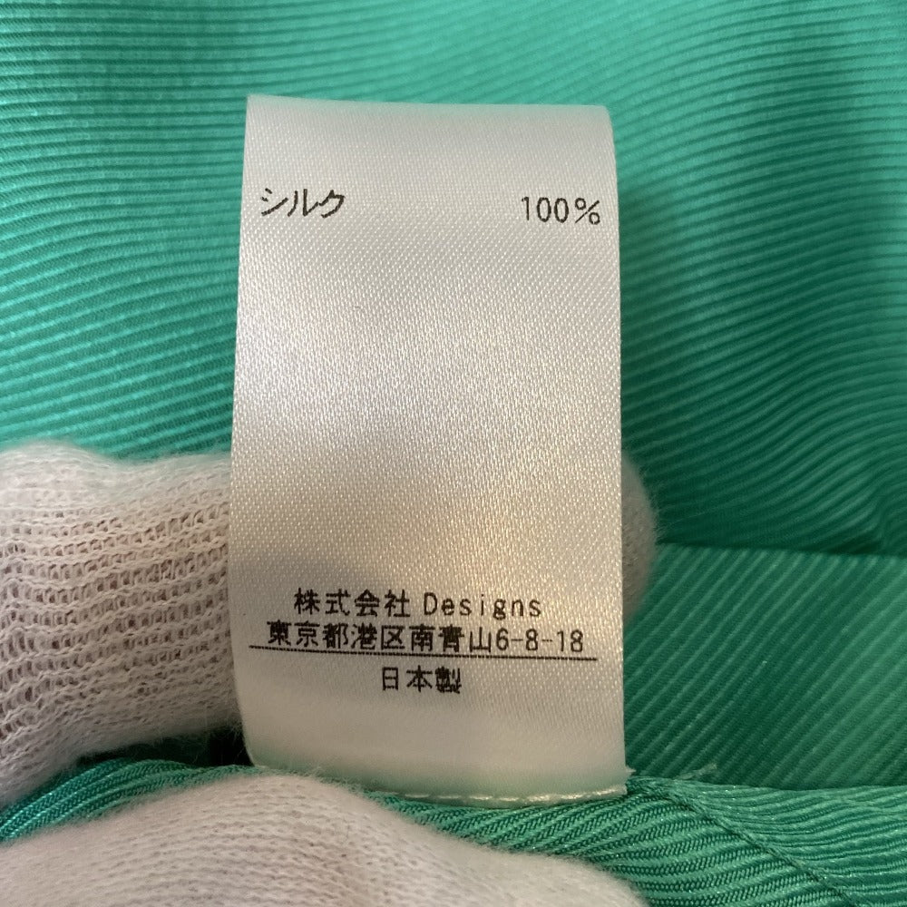 ブラミンク バックリボン シルク ブラウス
