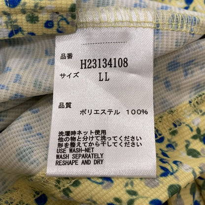 キャロウェイ フラワープリントポロシャツ