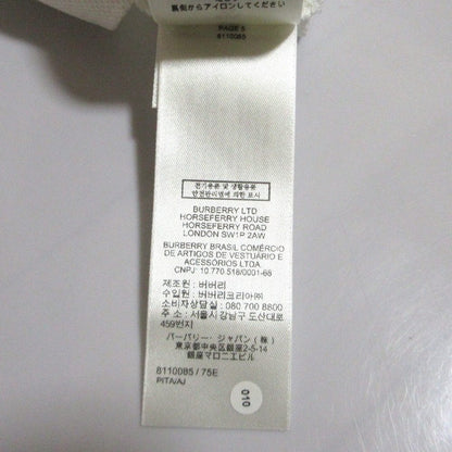バーバリー クロップド コットン ポロシャツ