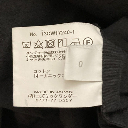 コズミックワンダー Wrapped short sleeves dress オーガニックコットン ワンピース