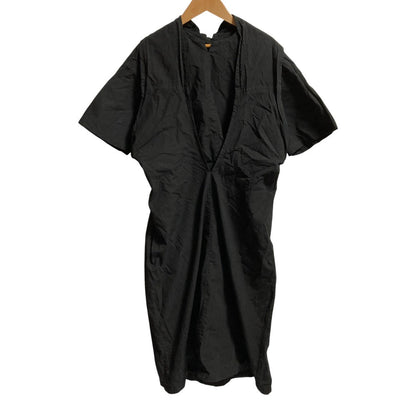 コズミックワンダー Wrapped short sleeves dress オーガニックコットン ワンピース