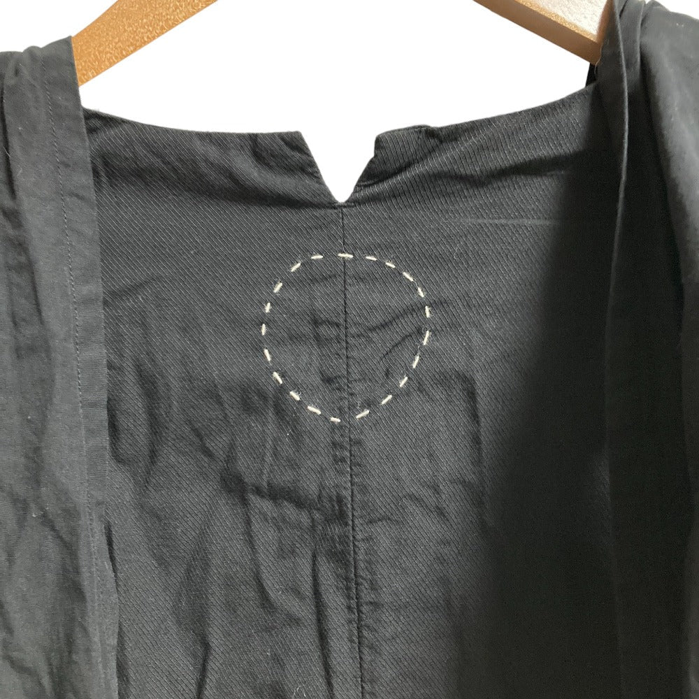 コズミックワンダー Wrapped short sleeves dress オーガニックコットン ワンピース