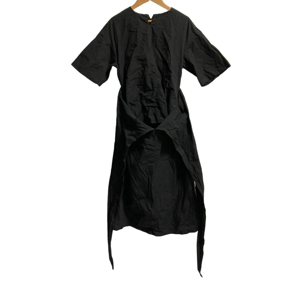 コズミックワンダー Wrapped short sleeves dress オーガニックコットン ワンピース