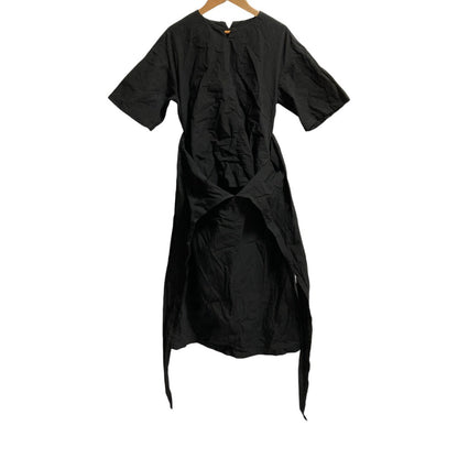 コズミックワンダー Wrapped short sleeves dress オーガニックコットン ワンピース