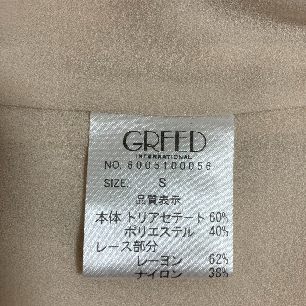 グリードインターナショナル エンブロイダリーレースレイヤードカットソー