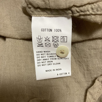 アーメン コットンシアーシャツ
