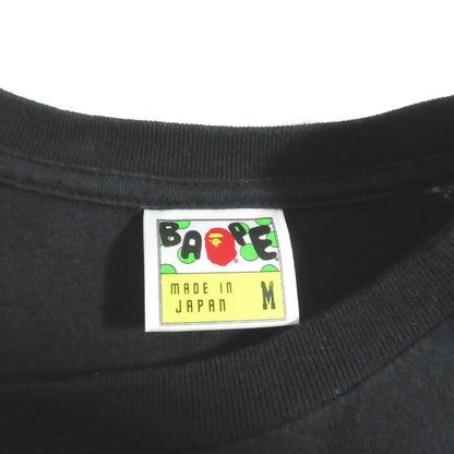 アベイシングエイプ WORLD GONE MAD コットンTシャツ