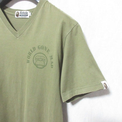 アベイシングエイプ WORLD GONE MAD Tシャツ