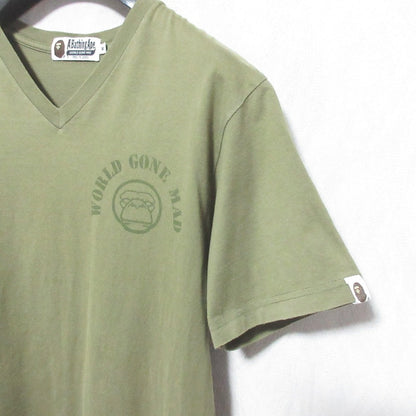 アベイシングエイプ WORLD GONE MAD Tシャツ