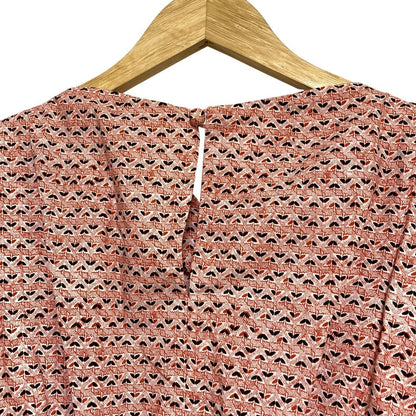 マメクロゴウチ Crane Pattern Hand Printed ワンピース