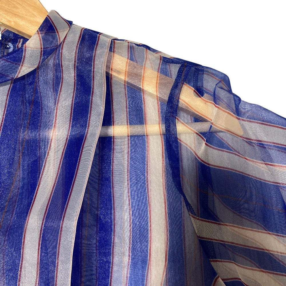テルマ Sheer Stripe ドレス