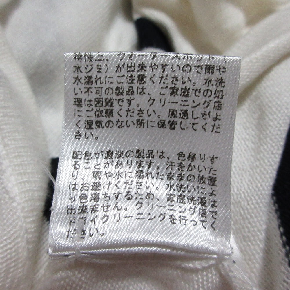 ドゥーズィエムクラス ストライプニットポンチョカーディガン