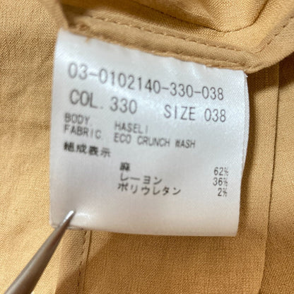 セオリーリュクス ECO CRUNCH WASH ロングジレ