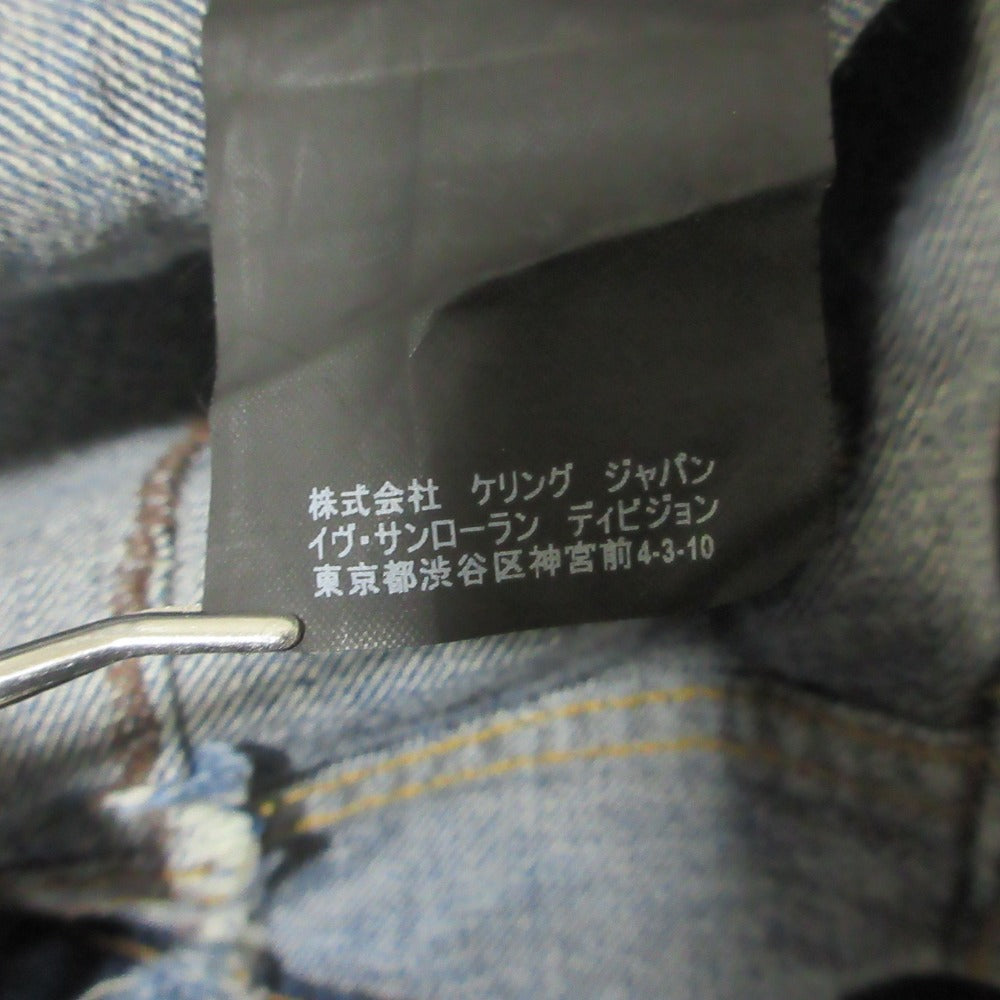 サンローランパリ デニムショートパンツ