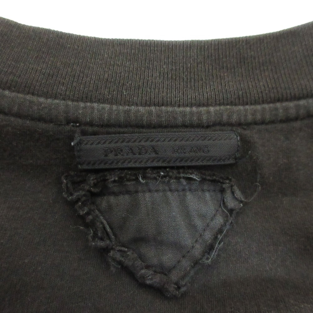 プラダ トライアングル コットン Tシャツ