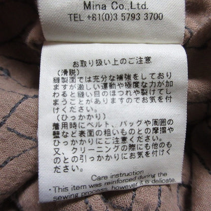 ミナペルホネン CUBE 刺繍ワンピース