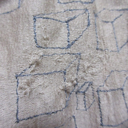 ミナペルホネン CUBE 刺繍ワンピース