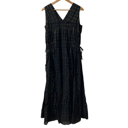 サラマリカ Cotton Lurex Check ワンピース