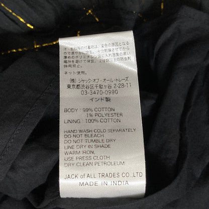 サラマリカ Cotton Lurex Check ワンピース