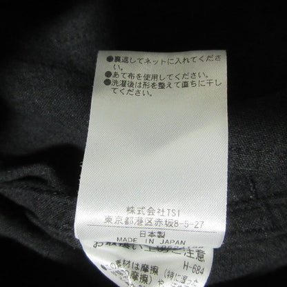 エムエイチエル LINEN COTTON PLAINWEAVE ロングシャツワンピース
