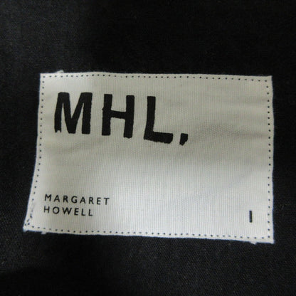 エムエイチエル LINEN COTTON PLAINWEAVE ロングシャツワンピース