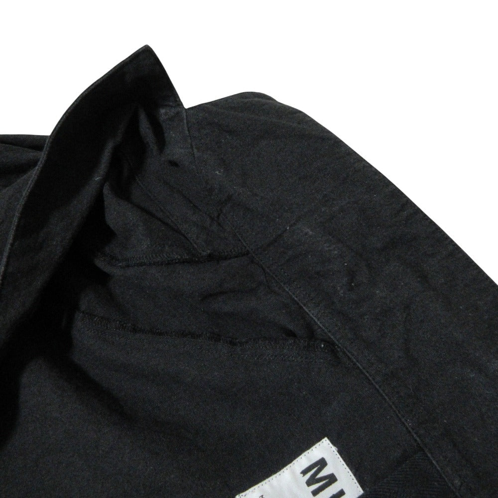 エムエイチエル LINEN COTTON PLAINWEAVE ロングシャツワンピース