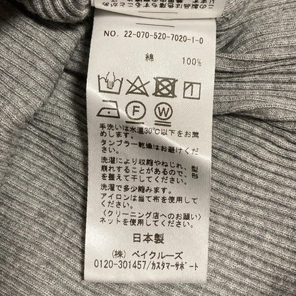 ミューズ ドゥーズィエムクラス コットンノースリーブニットトップス