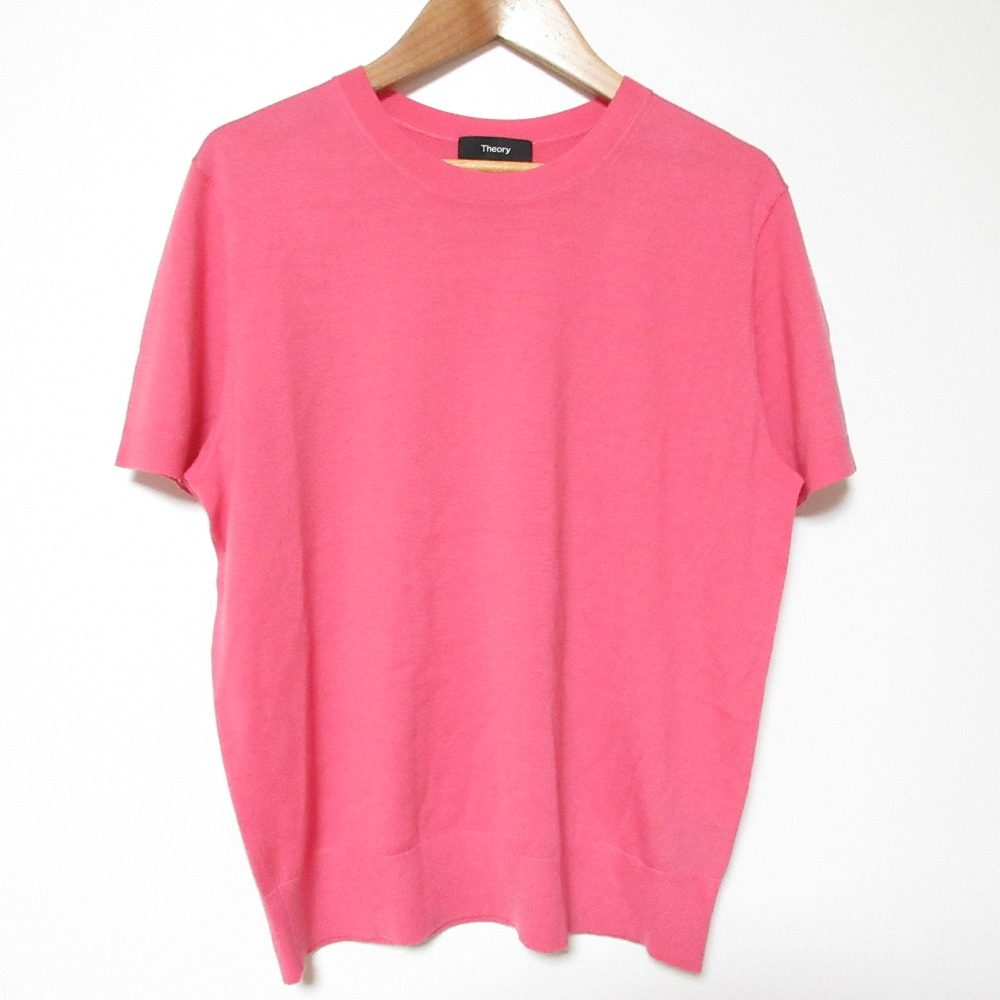 セオリー REGAL WOOL BASIC TEE P ウールニットTシャツ
