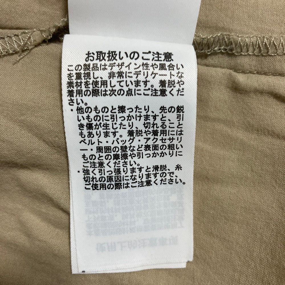 ミラオーウェン コットンレースフリルスリーブワンピース