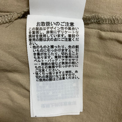 ミラオーウェン コットンレースフリルスリーブワンピース