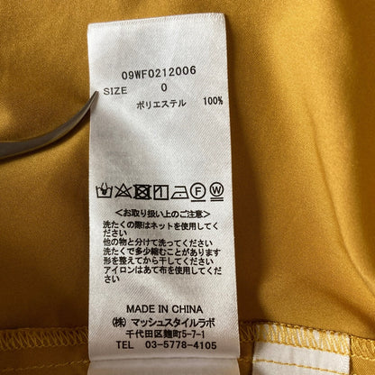 ミラオーウェン 袖ボリュームタックワンピース
