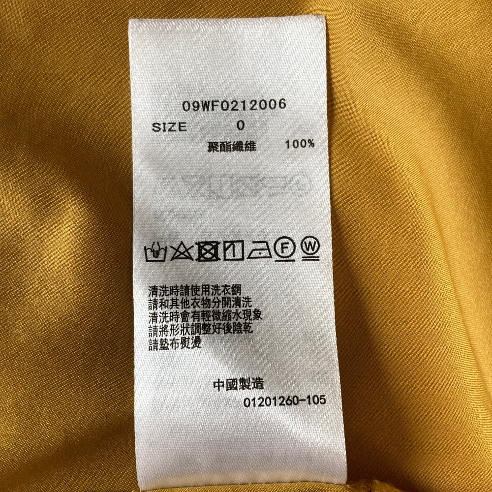 ミラオーウェン 袖ボリュームタックワンピース