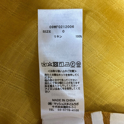 ミラオーウェン 袖ボリュームタックワンピース