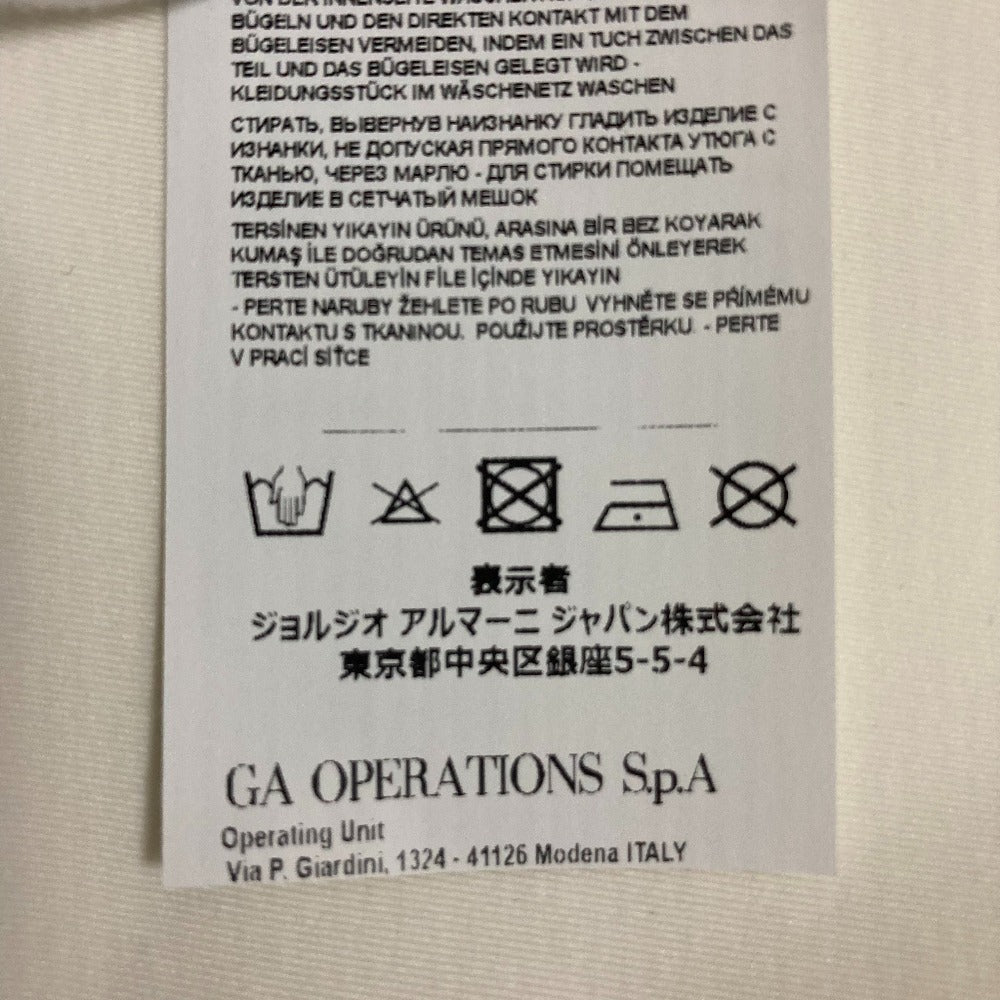 エンポリオアルマーニシャーリングスリーブ切替カットソー