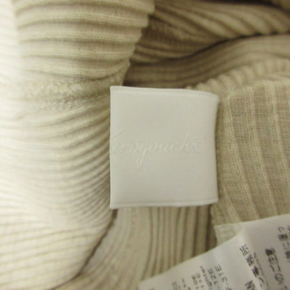 マメクロゴウチ Crew Neck Open Back Ribbed Jersey ワンピース