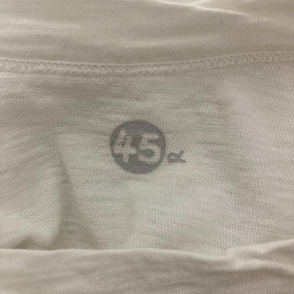 フォーティファイブアール メッセージプリントTシャツ