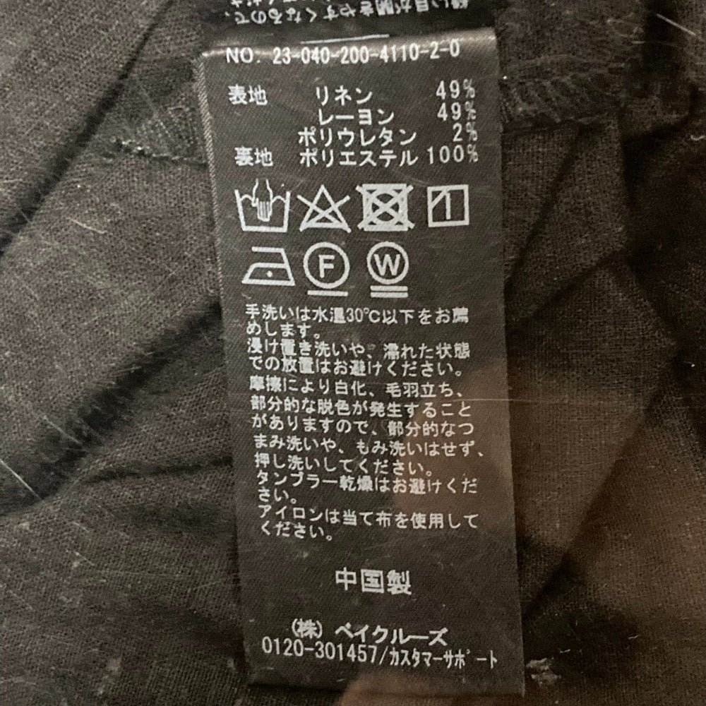 スピックアンドスパン リネンロングワンピース