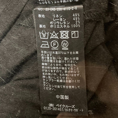 スピックアンドスパン リネンロングワンピース