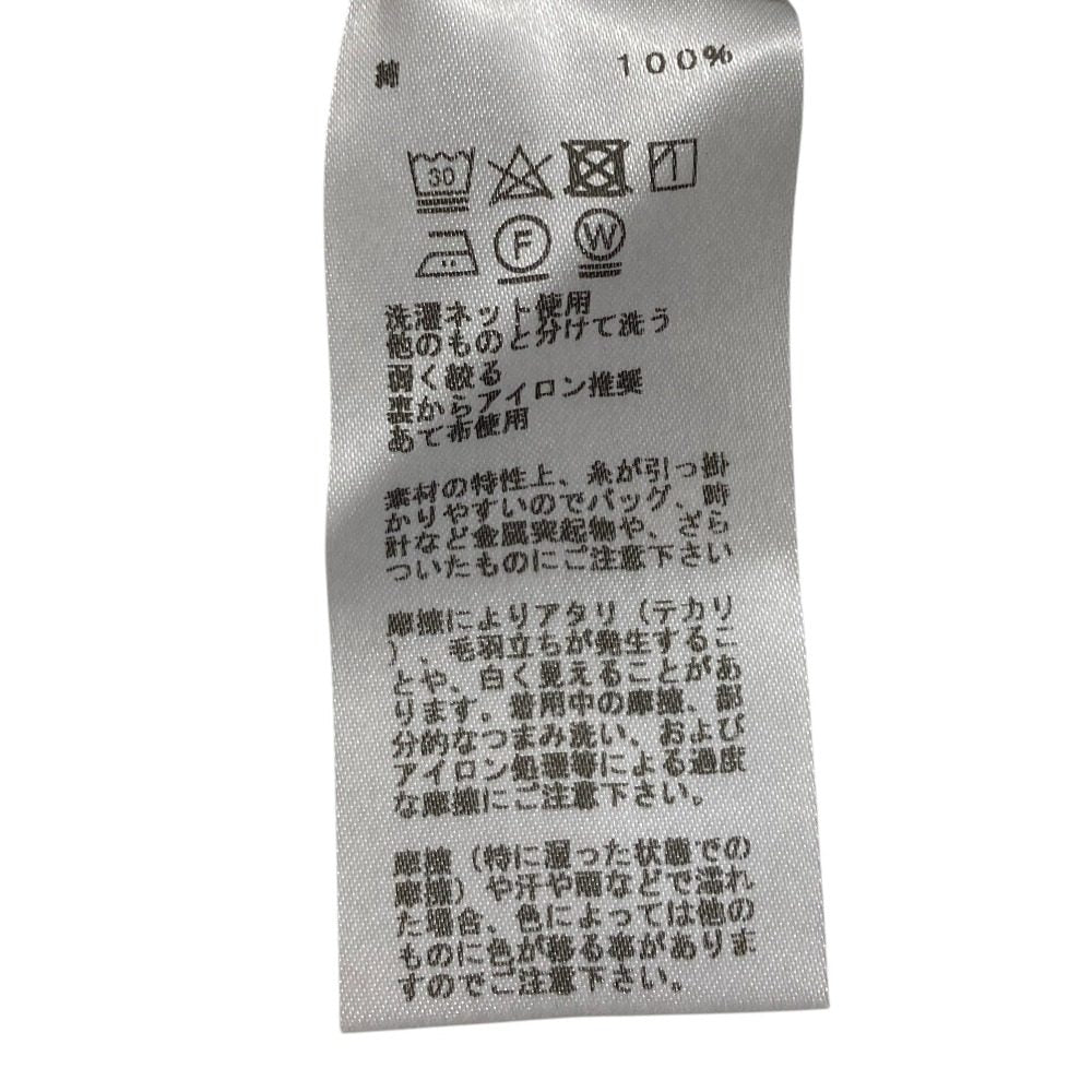 エルメス コットンニット半袖ポロシャツ