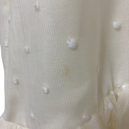 ツルバイマリコオイカワ Oscar dots チュールブラウス