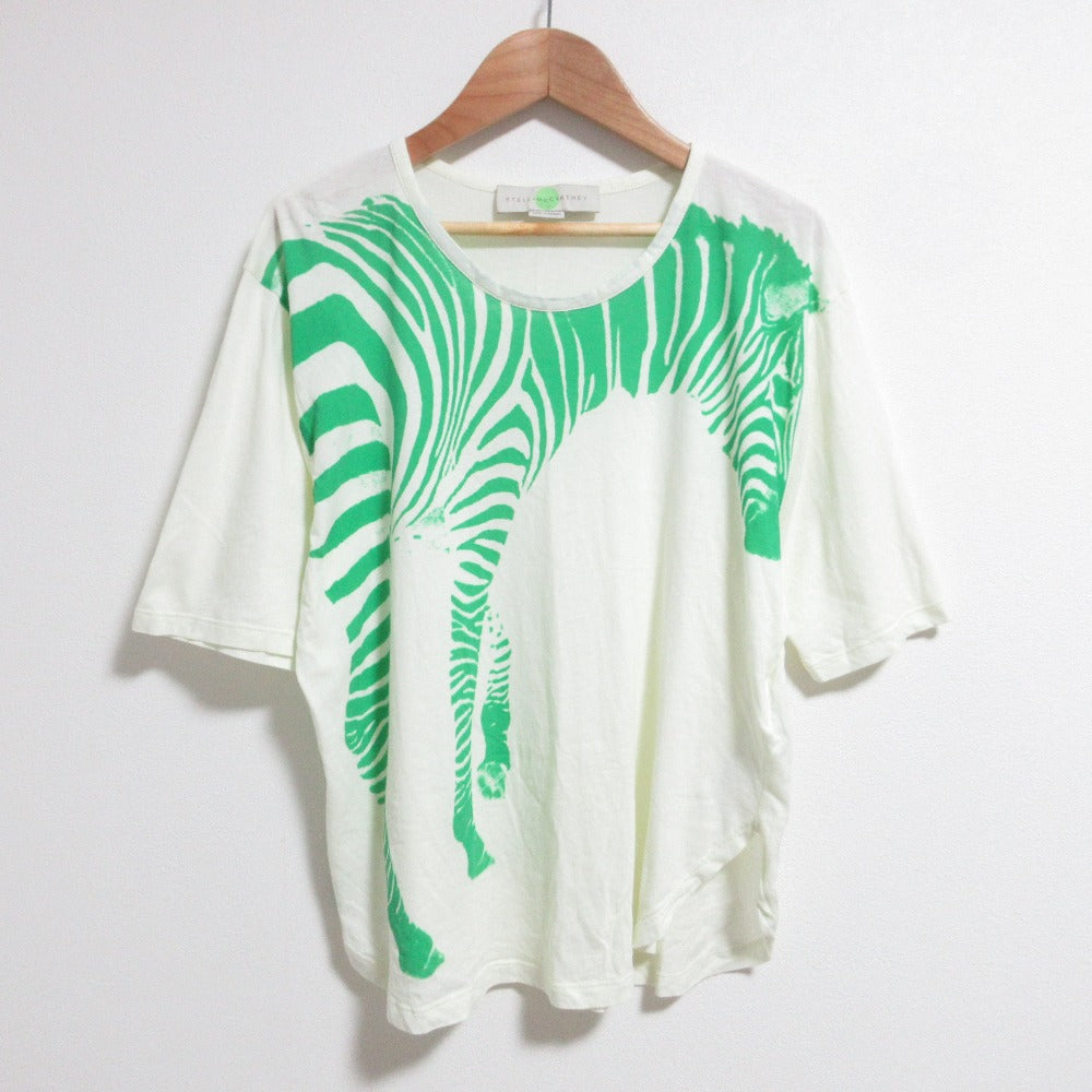 ステラマッカートニー ゼブラプリントTシャツ