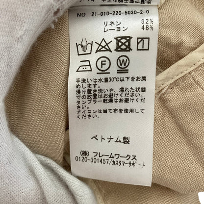 フレームワーク リネンレーヨンテーラードジャケット